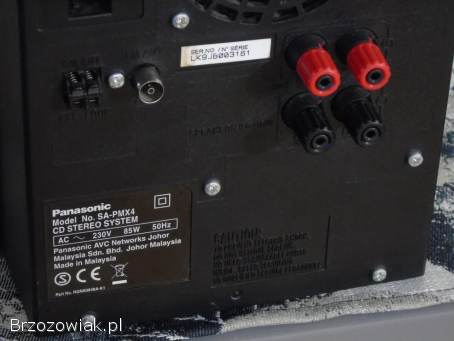 Wieża Panasonic SA-PMX4 USB mp3 RDS AUX DOSTAWA