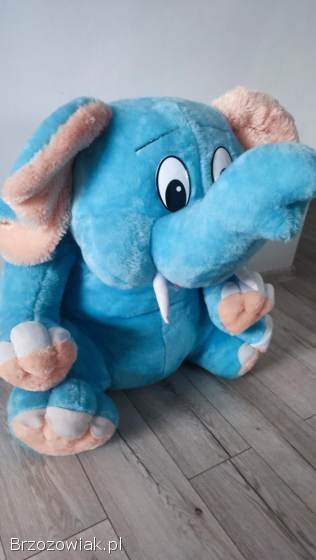 Duży pluszak -  sloń,  wys.  70 cm
