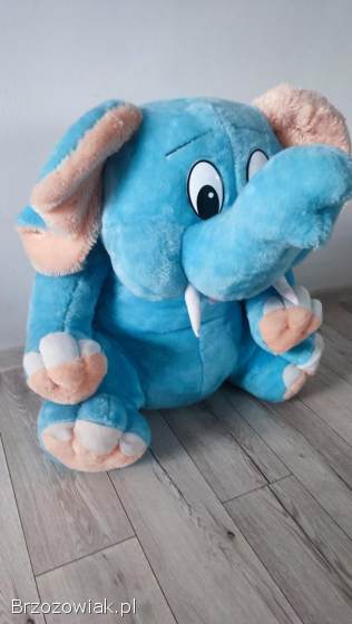 Duży pluszak -  sloń,  wys.  70 cm