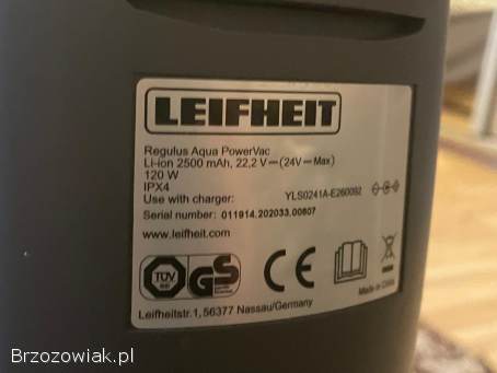 Odkurzacz piorący Leifheit Regulus Aqua PowerVac