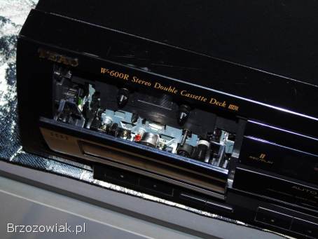 Magnetofon TEAC W-600R ładny.  WYSYŁKA.