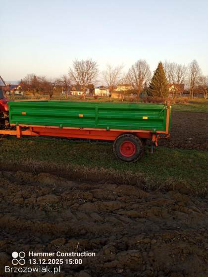 Sprzedam przyczepę z kiprem na tył do 3.  5tony