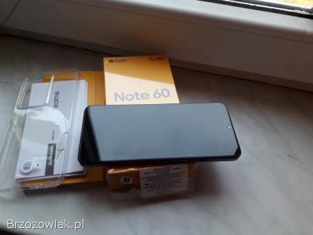 Nowy Realme note 60(otwarty),  za gotówkę,  bez ryzyka blokad 6/128GB UFS 2.  1odporny