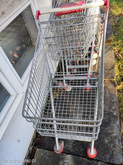 Sprzedam wózki sklepowe