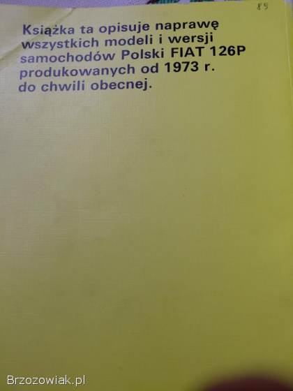 Książka Naprawa Polski Fiat 126p