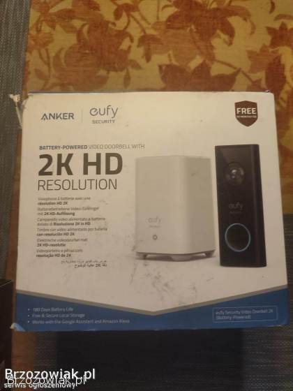 Eufy DOORBELL SET Wideodomofon 2K z bazą HomeBase 2