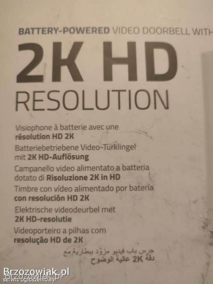 Eufy DOORBELL SET Wideodomofon 2K z bazą HomeBase 2