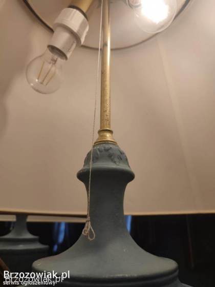 Lampa pałacowa,  wys.  90 cm,  solidna,  unikat