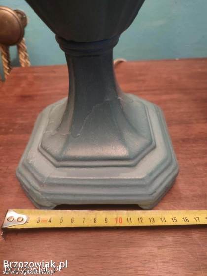 Lampa pałacowa,  wys.  90 cm,  solidna,  unikat