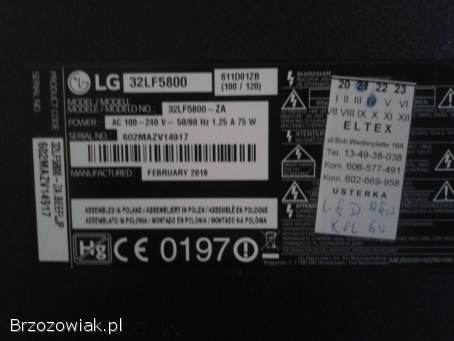 TELEWIZOR LG 32 + SHARP 24 GRATIS