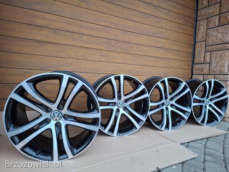 4x Oryginalne Alufelgi Savannah VW R-line 19 5x112 ET33