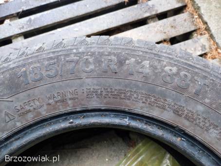 4 Opony letnie Continental 185/70R14 sprzedam
