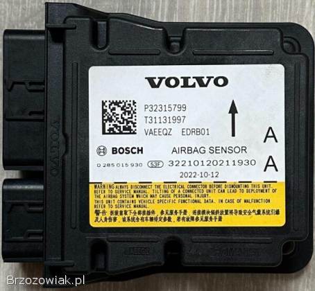 NAPRAWA STEROWNIKÓW SRS VOLVO – CRASH DATA & BŁĄD U3000