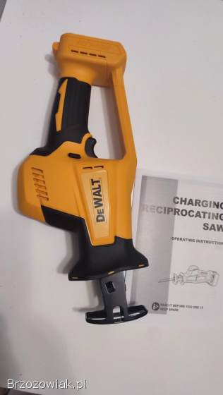 Akumulatorowa piła szablasta DEWALT 20V,  bezszczotkowa,  z regulacją prędkości