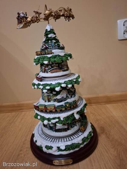Choinka stołowa Thomas kinkade