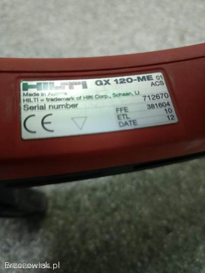 Gwoździarka Hilti