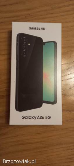 SAMSUNG Galaxy A26 5G NOWY