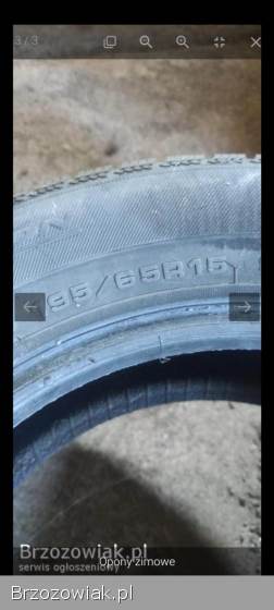 Sprzedam zimowe opony