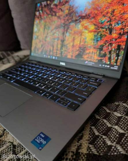 Laptop Dell 7320 DOTYKOWY EKRAN,  i7 -  11gen,  16GB DDR4,  256 SSD