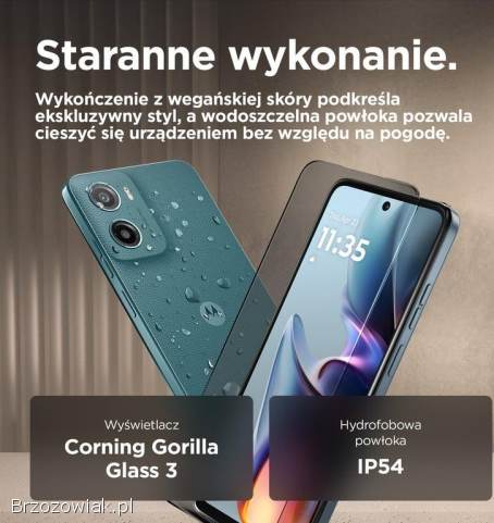 Nowa Motorola G05 4/128,  za gotówkę z sklepu,  bez ryzyka blokad szyba na ekran