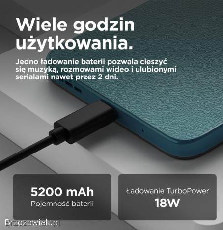 Nowa Motorola G05 4/128,  za gotówkę z sklepu,  bez ryzyka blokad szyba na ekran