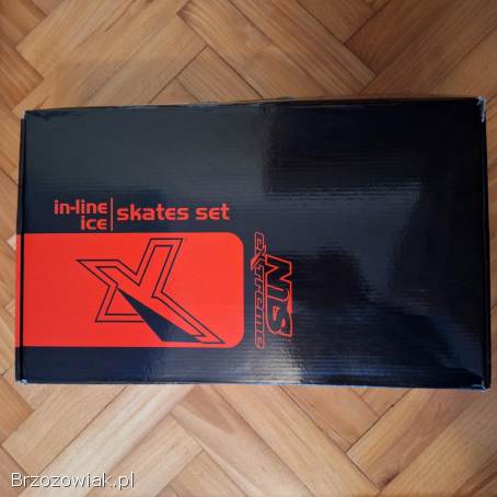 Łyżworolki z wymienną płozą łyżwy