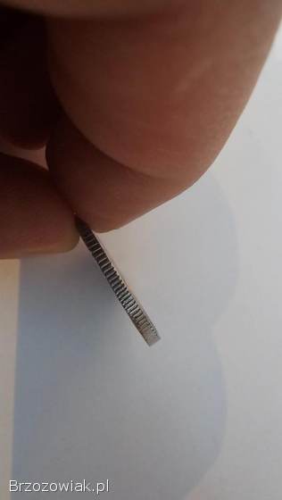 Ciekawy bardzo rzadki destrukt 5 złotych