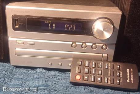Wieża Panasonic Micro HiFi SC-PM250 USB CD radio FM Bluetooth