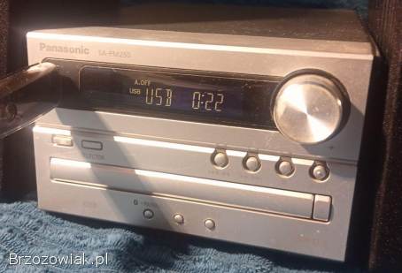 Wieża Panasonic Micro HiFi SC-PM250 USB CD radio FM Bluetooth