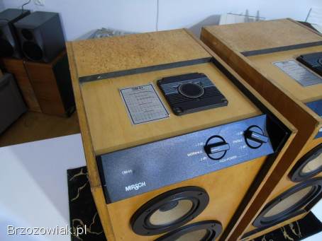 Kolumny Mirsch OM 61 świetne stereo Vintage.  DOSTAWA.