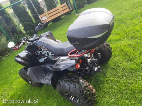 Quad Online 850 z 2019rok z pługiem do śniegu