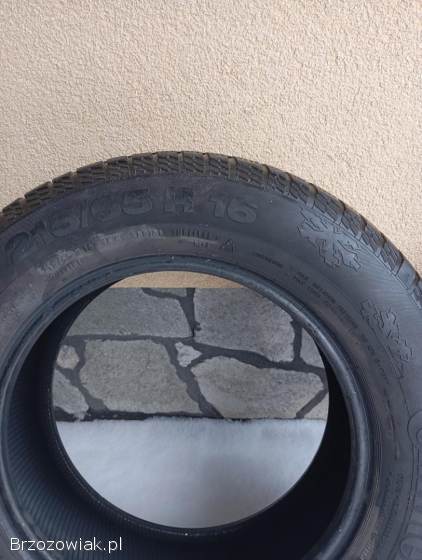 2 opony zimowe Continental 215 65 R16
