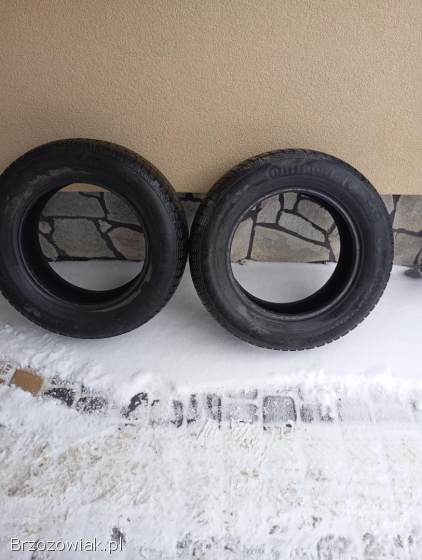 2 opony zimowe Continental 215 65 R16