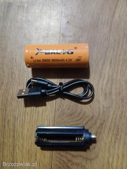 Latarka Led z Magnesemi Usb