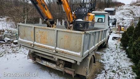 Minikoparka Berger Kraus BK1600 Silnik Kubota Skrętne ramię Rozsuwane Gąsi