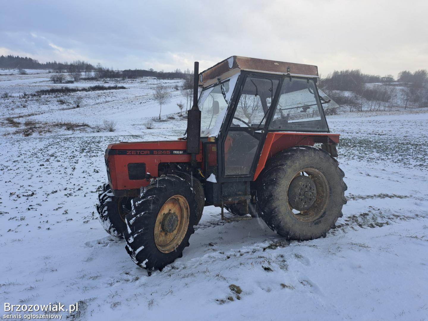 Zetor 5245 4x4 sprowadzony zarejestrowany w oryginale