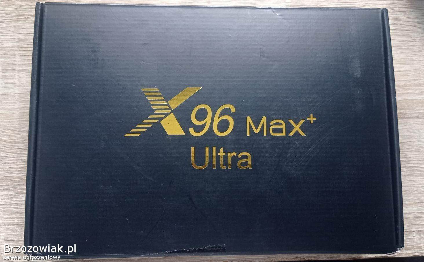 X96 max plus ultra tv box 64gb