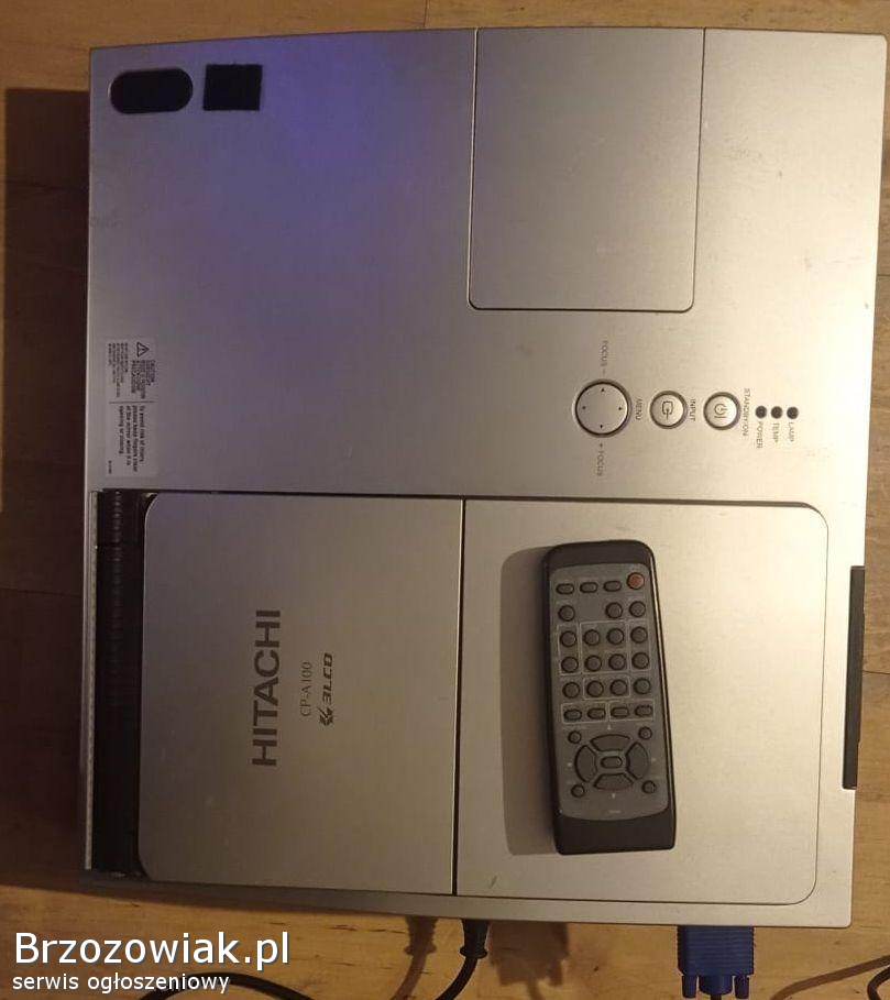 Projektor ultraogniskowy Hitach CP-A100 + pilot