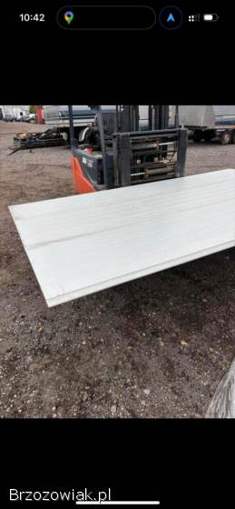 Plyta ocieplana nowa na bramy garazowe,  hale,  wiaty 40 mm