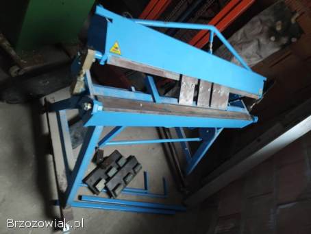 Zaginarka segmentowa,  giętarka do blachy z nożem krążkowym