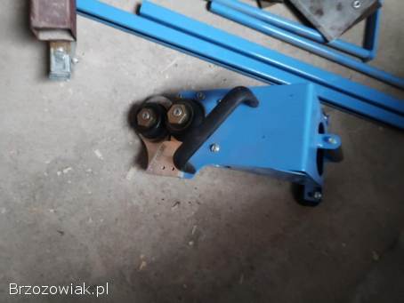 Zaginarka segmentowa,  giętarka do blachy z nożem krążkowym