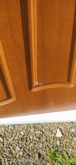 Drzwi zewnetrzne lite drewno fabryczne polskie