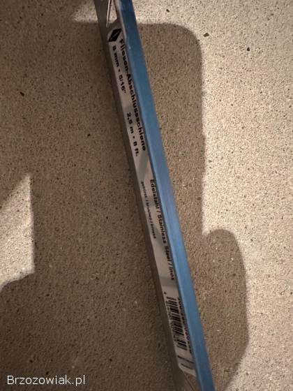 Listwy ze stali nierdzewnej do płytek