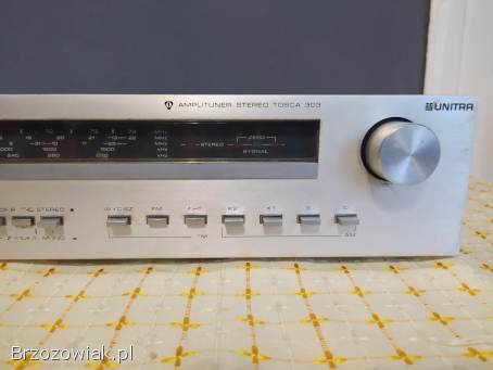Amplituner Unitra Tosca przestrojona