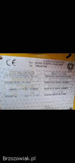 Jcb 3cx super 2006r po remoncie