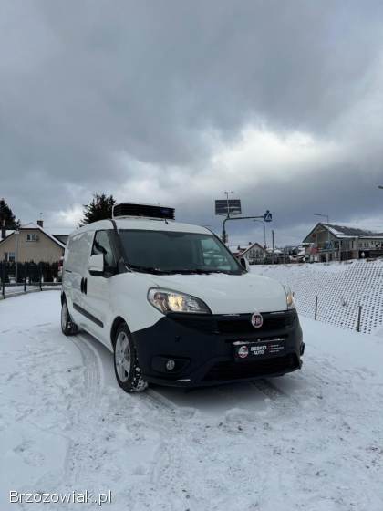 Fiat Doblo Cargo LONG Chłodnia 2016 1.  6 120 KM 50 tys.  km FV 23