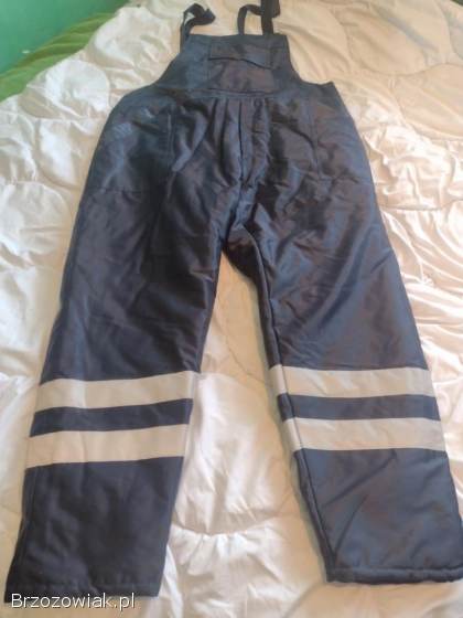Spodnie ogrodniczki,  kurtka robocza ocieplane xxxl