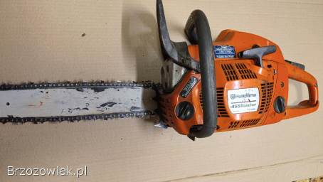 Pilarka spalinowa Husqvarna 455 -  Rancher Prowadnica 18cali 3,  5 KM mocna