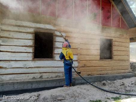 Odnawianie i piaskowanie drewna,  metalu,  kamienia,  cegły.