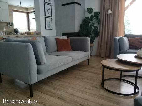 Zestaw wypoczynkowy szary Velvet,  sofy 2 i 3 osobowa